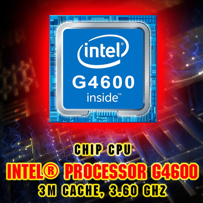 Máy tính chiến game intel G4600 H110 card GTX 1050 RAM 8GB 500GB + Dell 24 inch (Witcher 3, Gata 5, PUBG, LOL, Fifa4, CF)