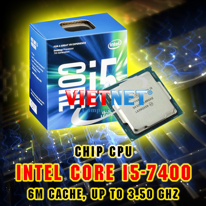 Máy tính siêu khủng VNGame 57X60-3G PC PRO GAMING i5 7400/GTX1060/8GB/500GB