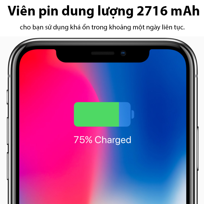 Apple iPhoneX - 256GB Silver - Hàng VN/A chưa active TBH