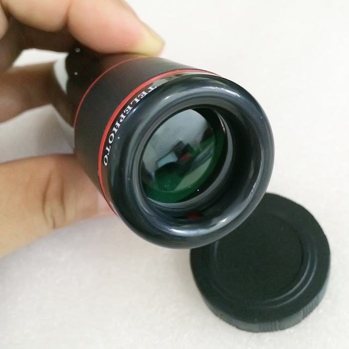 Ống Lens kẹp điện thoại chụp ảnh Telescope 12X