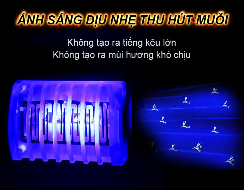 Bộ 10 đèn ngủ bắt muỗi 1W siêu tiết kiệm điện