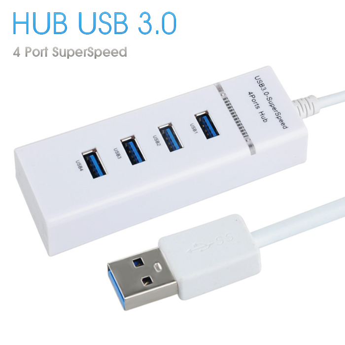 Hub chia 4 cổng USB 3.0 Superspeed