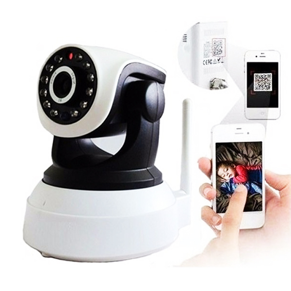 Camera IP Robo Wifi 1.3/P2P 1 anten cao cấp (hình ảnh HD, dễ cài đặt)