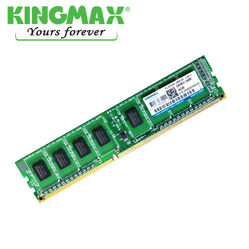 Bộ nhớ RAM Kingmax DDR3 8GB/ Bus 1600 cho máy tính