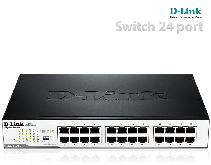 Switch D-link 24 cổng 10/100Mbps