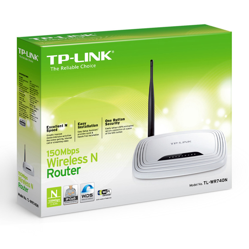 Modem Router wifi TP-Link TL-WR740N (Trắng)