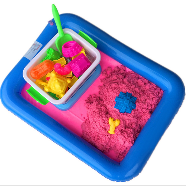 Bộ hộp đồ chơi cát động lực loại lớn có phao nhỏ dành cho bé