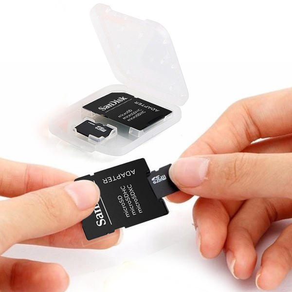 Bộ thẻ nhớ 16GB Micro SDHC + Adapter đọc thẻ + hộp nhựa