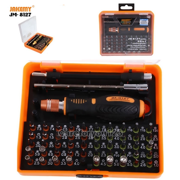 Bộ vít JAKEMY JM-8127 đa năng 53 in 1