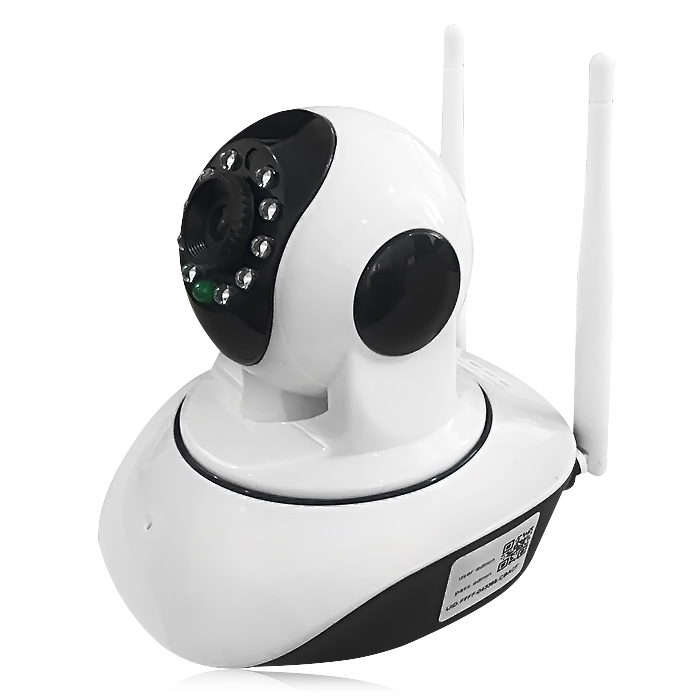 Camera IP Robot 2 anten Wireless Network hồng ngoại (hình ảnh HD, dễ cài đặt)