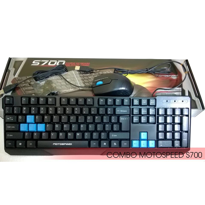 Bộ bàn phím và chuột game Motospeed S700