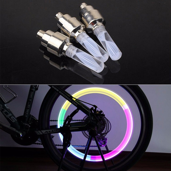 Bộ 2 đèn Led gắn van bánh xe đạp
