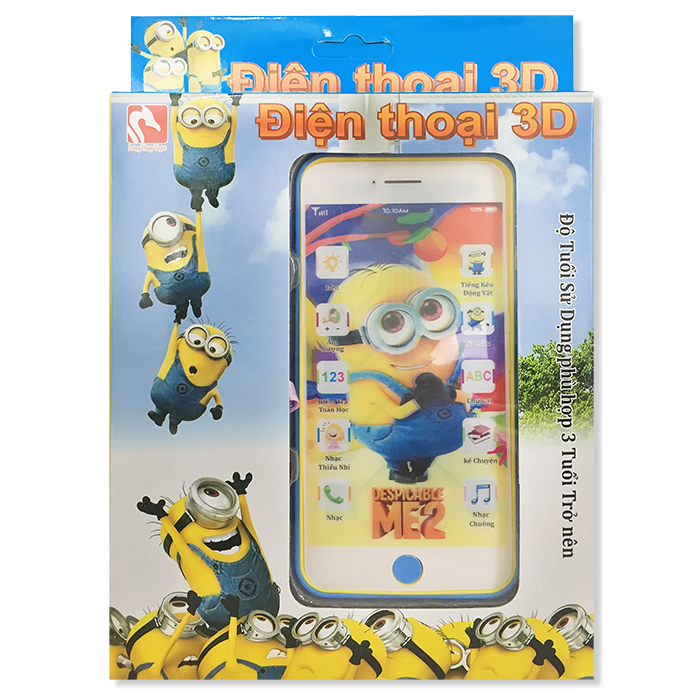 Điện thoại đồ chơi 3D đa năng dành cho trẻ em LT68-4668
