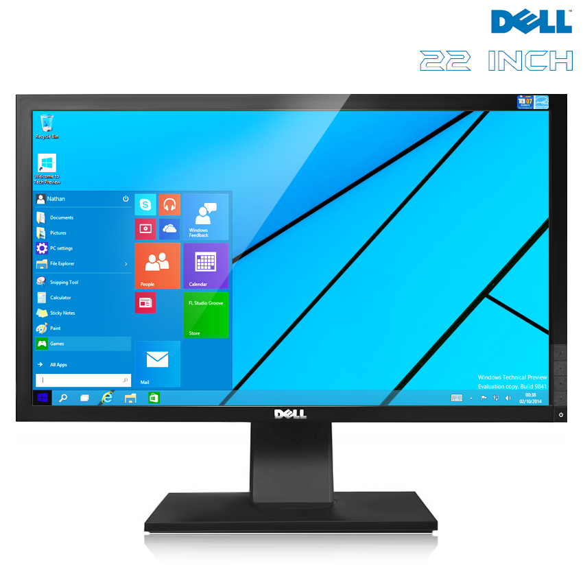 Máy tính để bàn E8400 G41 RAM 2GB HDD 250GB (MH Dell 22" Wide có cổng DVI)