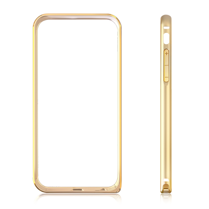 Ốp viền Premium vàng đồng kẻ chỉ vàng cho iPhone 6/6s