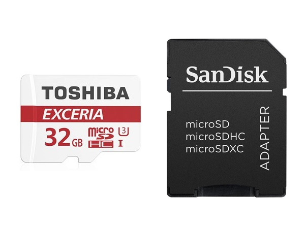 Thẻ nhớ Micro SDHC Toshiba 32GB Exceria™ M30148Mbs (Tặng Adapter)