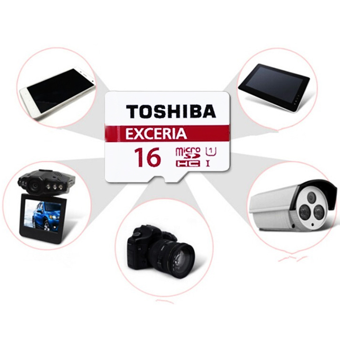 Thẻ nhớ MicroSDHC 16GB Toshiba Exceria M301™ 48MB/s(16GB)